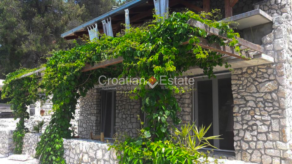 Ciovo Island Seafront stone house for sale Croatian Estate
