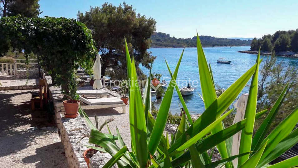 Ciovo Island Seafront stone house for sale Croatian Estate