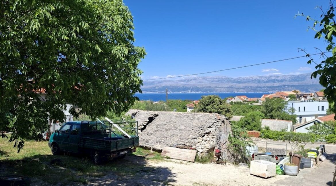 gradevinsko zemljiste pogled more brac 03