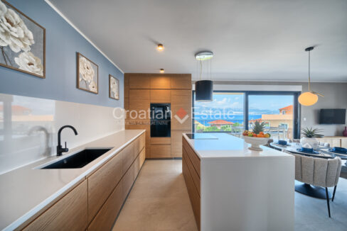 croatia ciovo apartment sea view sale pool 105