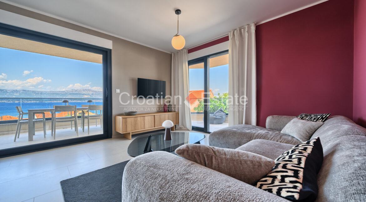 croatia ciovo apartment sea view sale pool 110