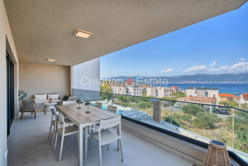 croatia ciovo apartment sea view sale pool 121