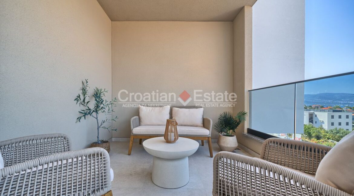 croatia ciovo apartment sea view sale pool 123