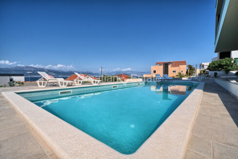croatia ciovo apartment sea view sale pool 125